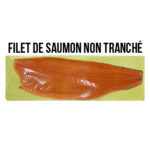 Bande Saumon fumé non tranchée (1,2-1,4Kg)