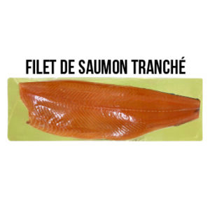 Bande Saumon fumé prétranchée (1,2-1,4Kg)